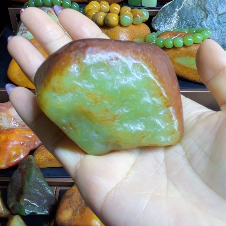 田***农和田玉未镶嵌手链