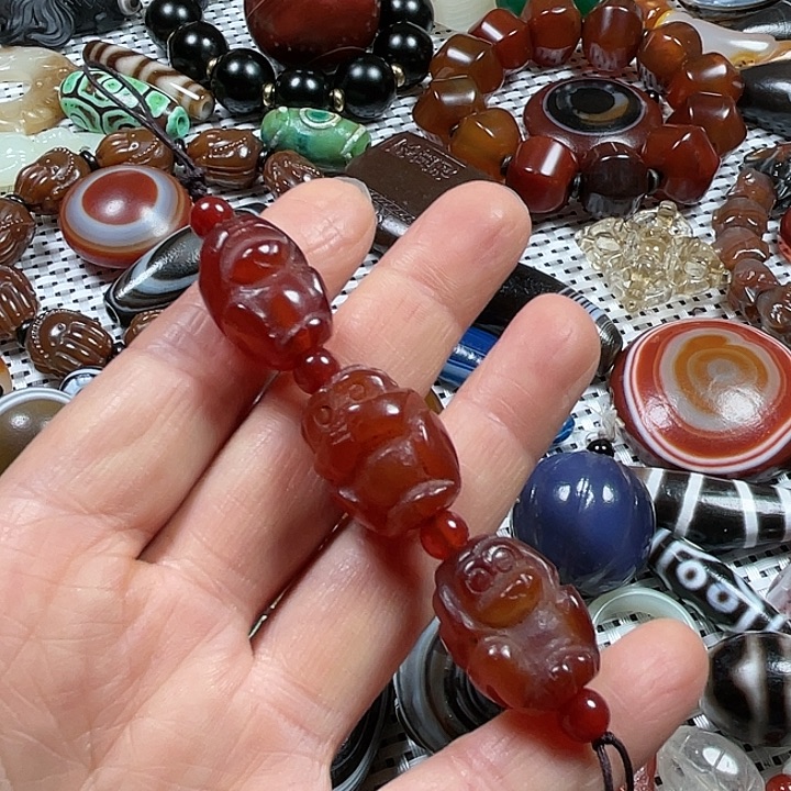 玛瑙/玉髓未镶嵌挂件