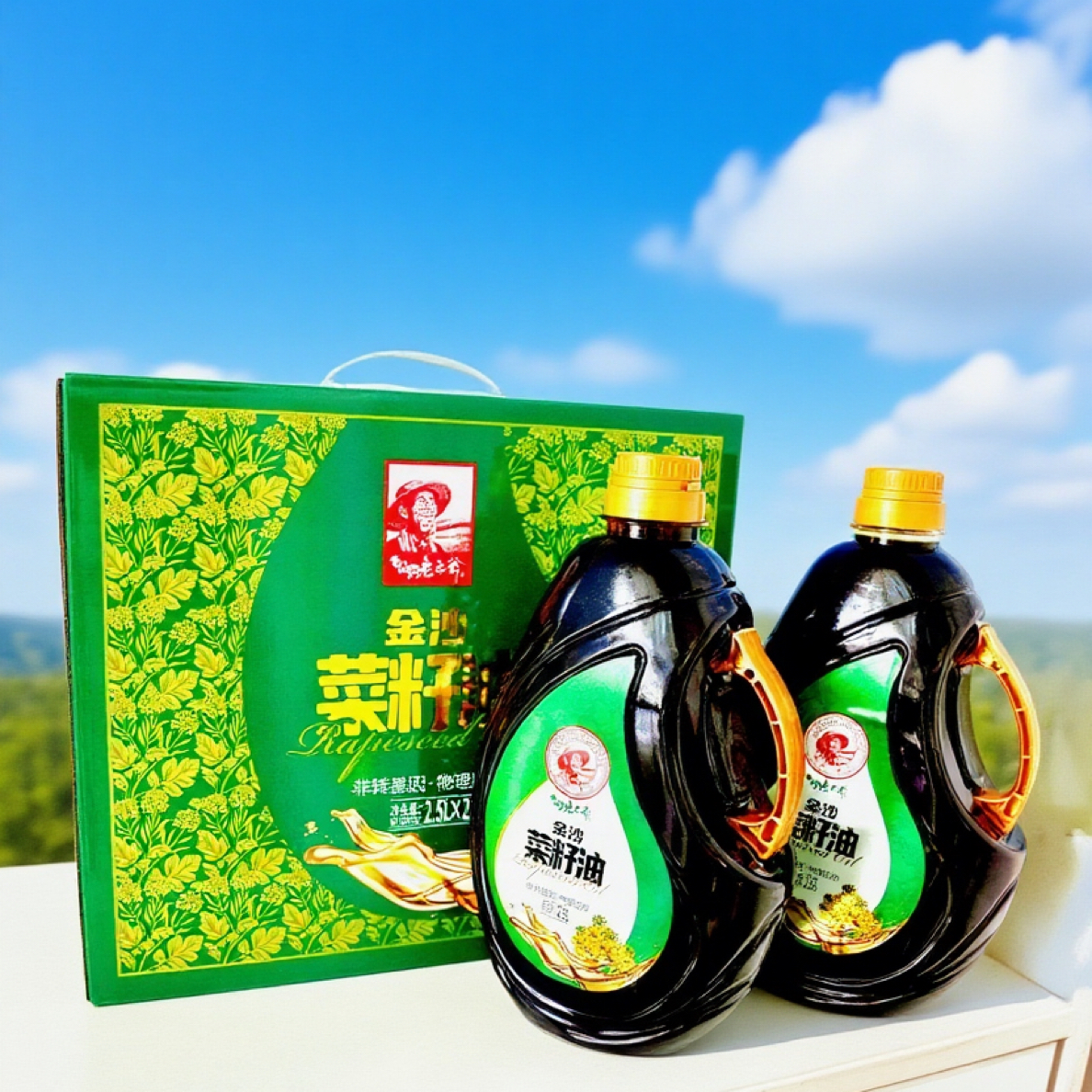 金沙老太爷菜籽油