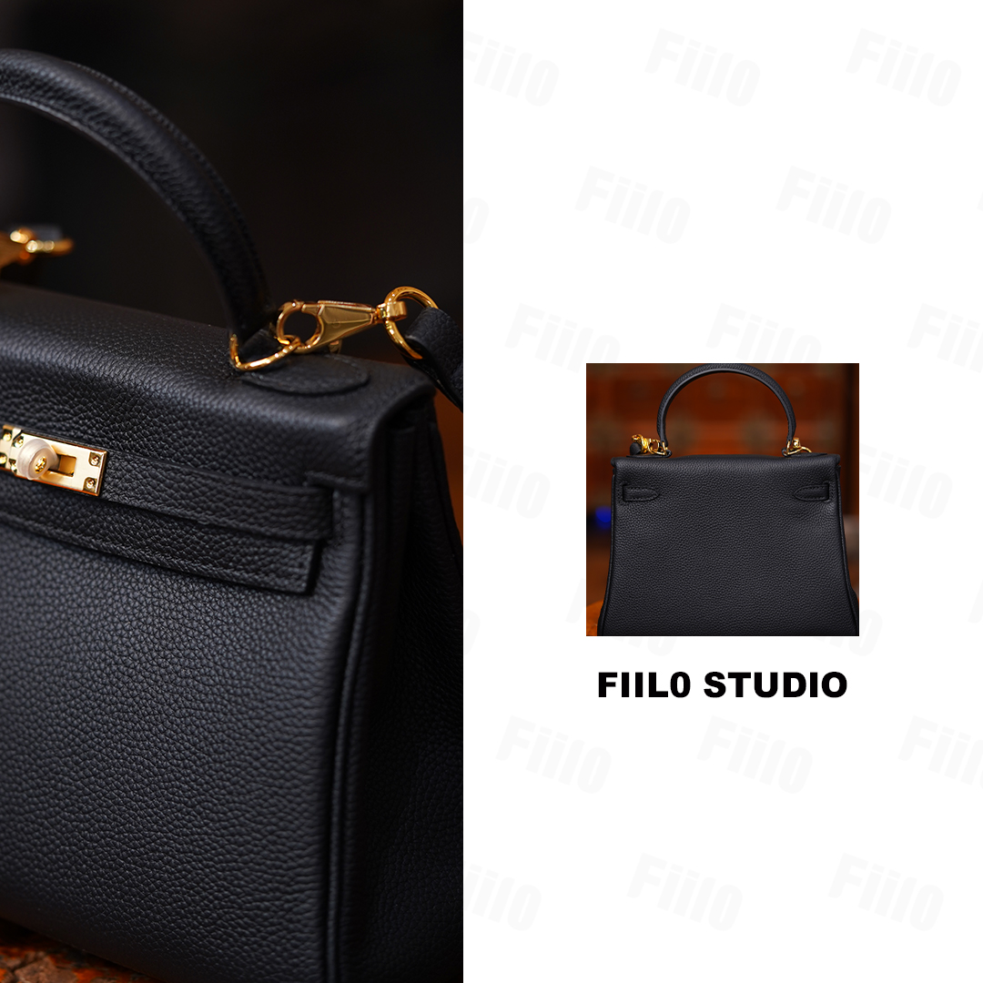 【Fiilo菲洛】J86经典二代凯底长25真皮牛皮单肩手提斜挎女包