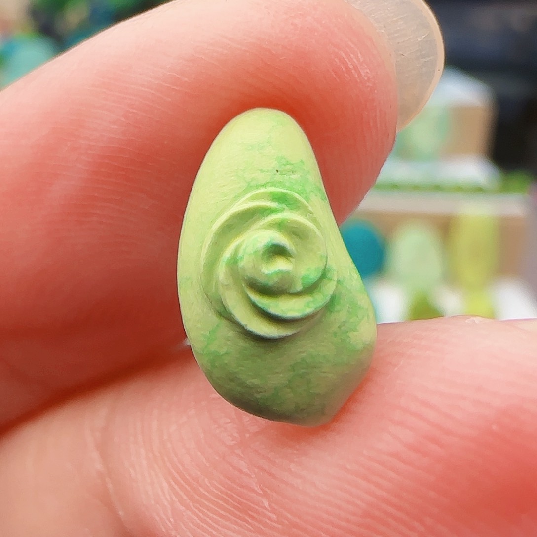 绿松石未镶嵌项链