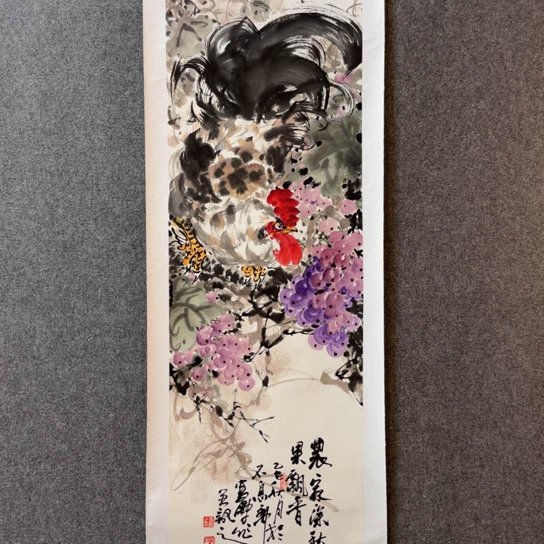 国画娄鹏老师手绘作品