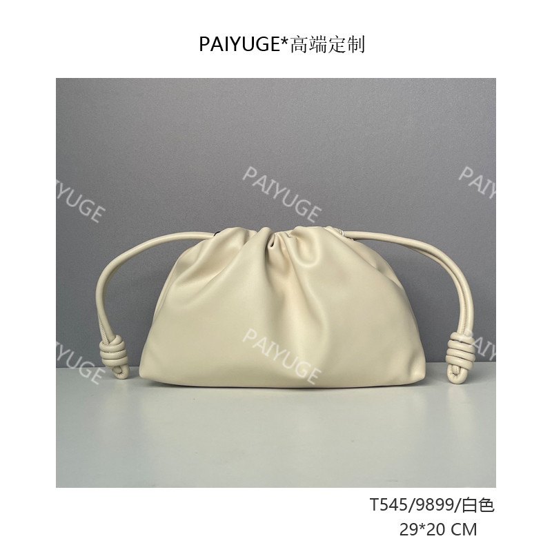 T545/9899/白色 Paiyuge高端订制女士手提单肩包斜挎包9899