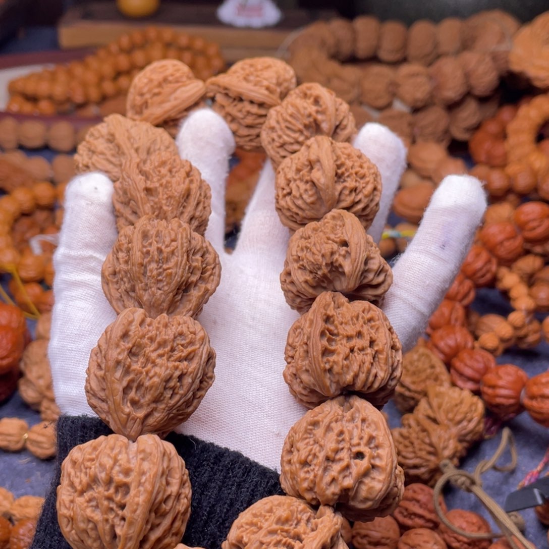 陆***果文玩核桃手串核桃