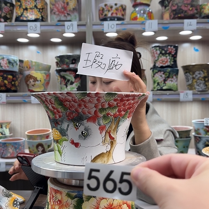 紫砂花盆瑕疵瑕疵565