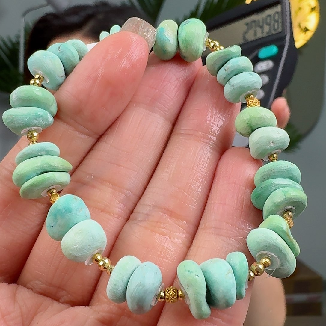 绿松石珠宝奇石未镶嵌