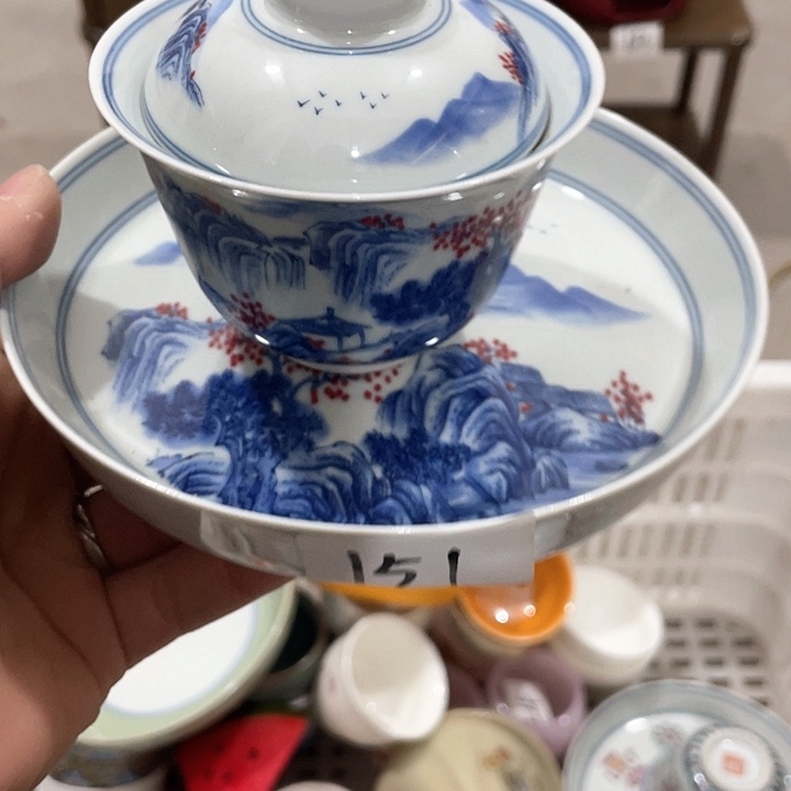 陶瓷茶具全部默认微瑕处理不影响使用完美主义者慎拍！