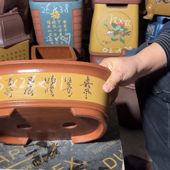 花盆紫砂紫砂花盆