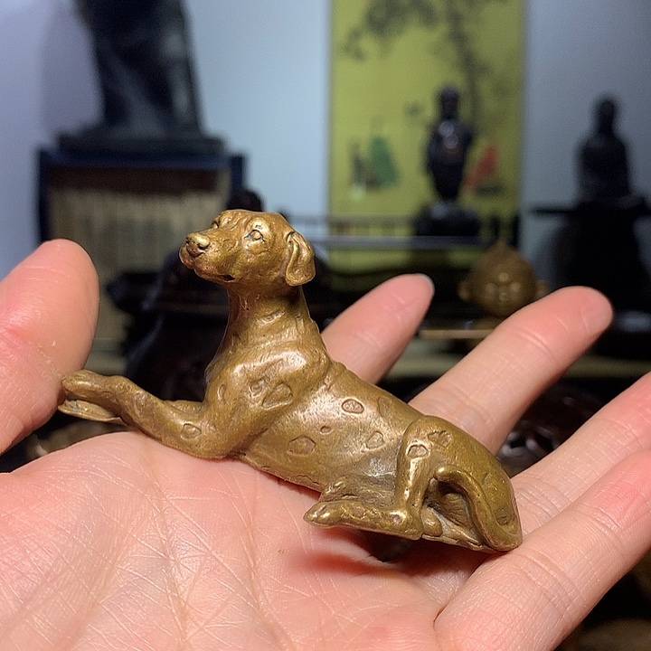 山***叔铜茶宠 摆件 茶室空间