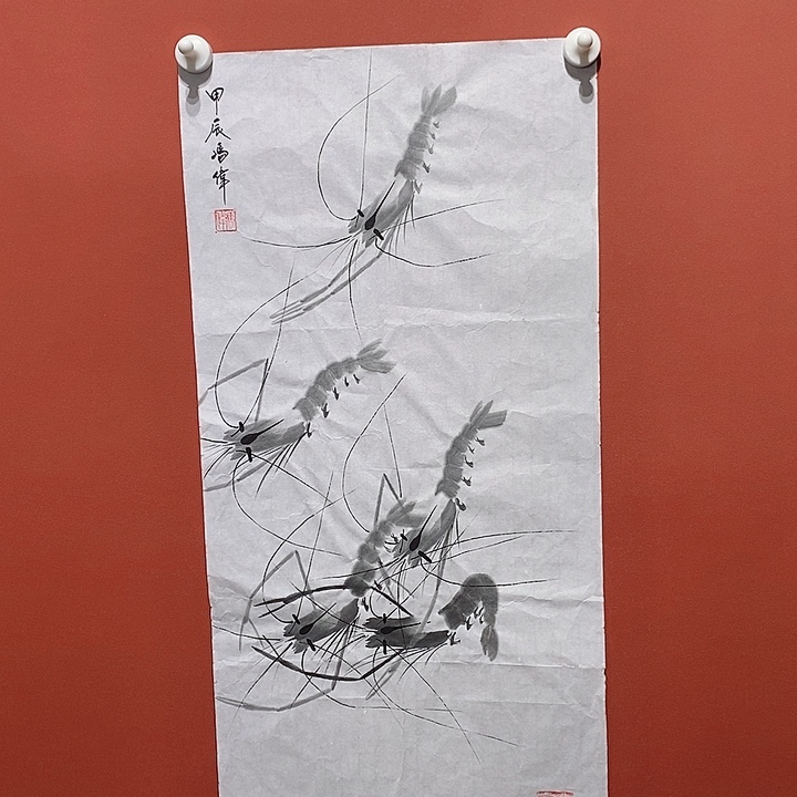 国画冯伟老师手绘国画作品音浩