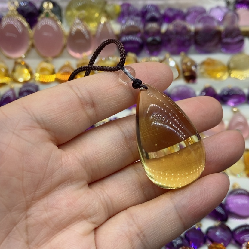 【闪购商品】水晶水晶吊坠未镶嵌