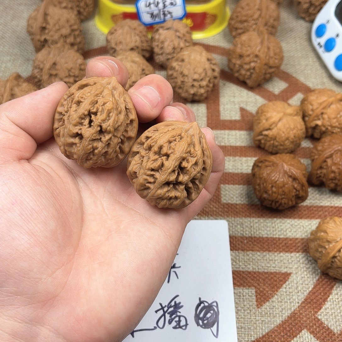 核桃把件38尺全品凤凰台
