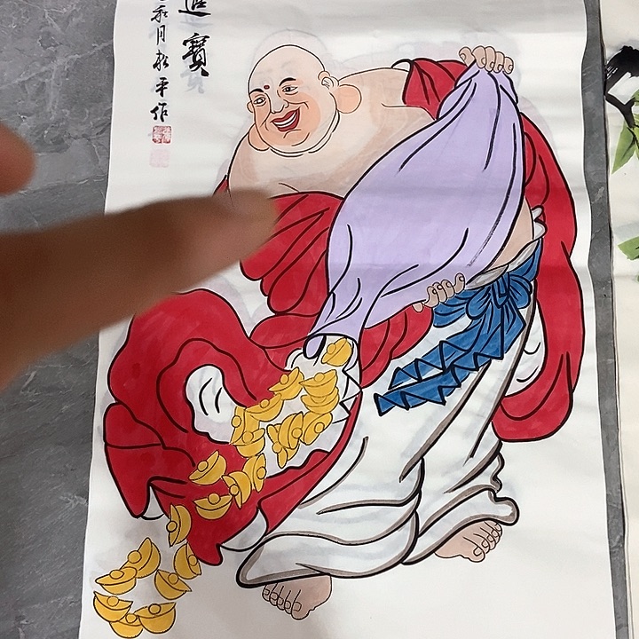 小周画廊的直播间