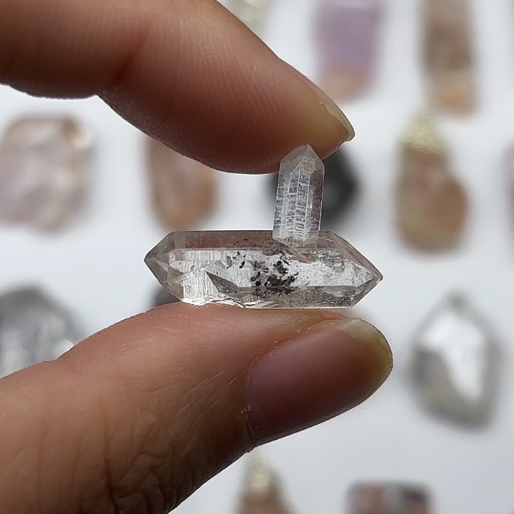 水晶未镶嵌颈饰共生闪灵钻23mm+