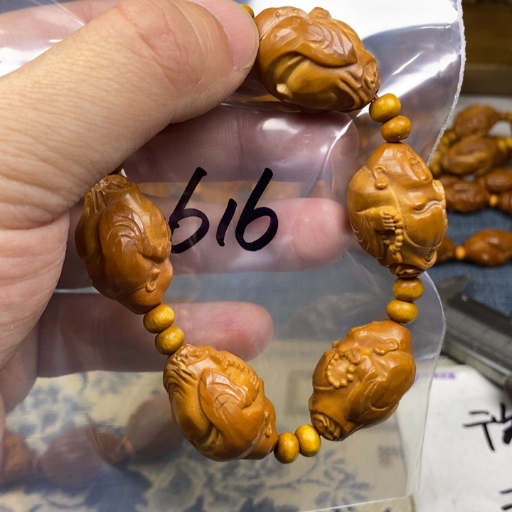 橄榄核手串/手链橄榄核雕工艺手串