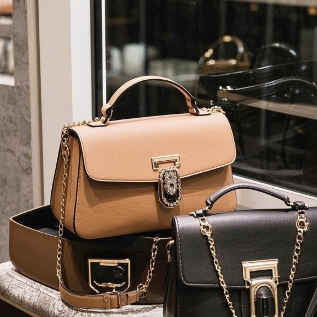 （下单备注编码）高级百搭ins小众女士单肩包休闲凯莉包通勤手提包