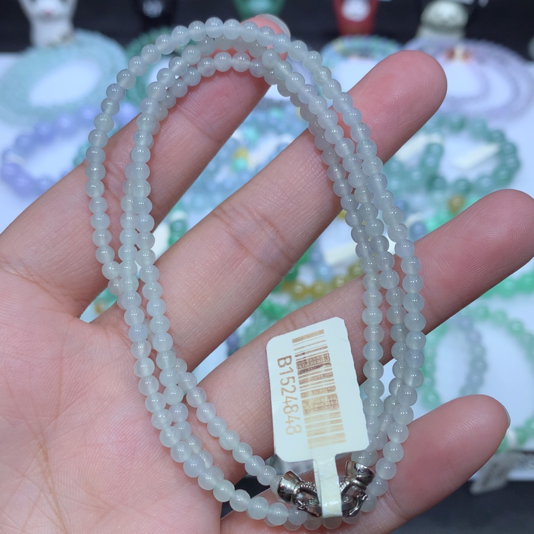 翡翠未镶嵌手串天然