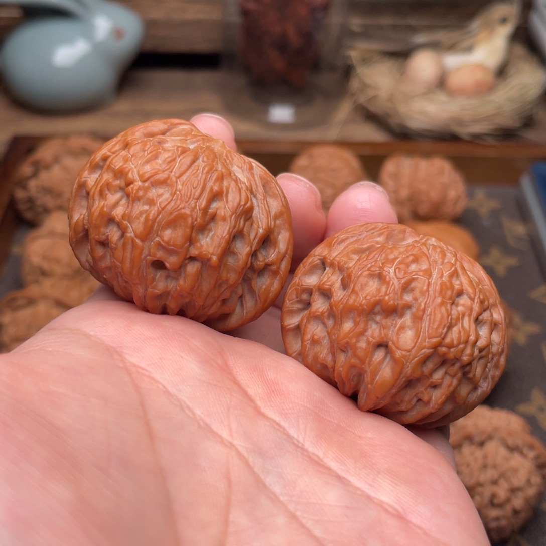 文玩核桃把件G3号41尺磨盘