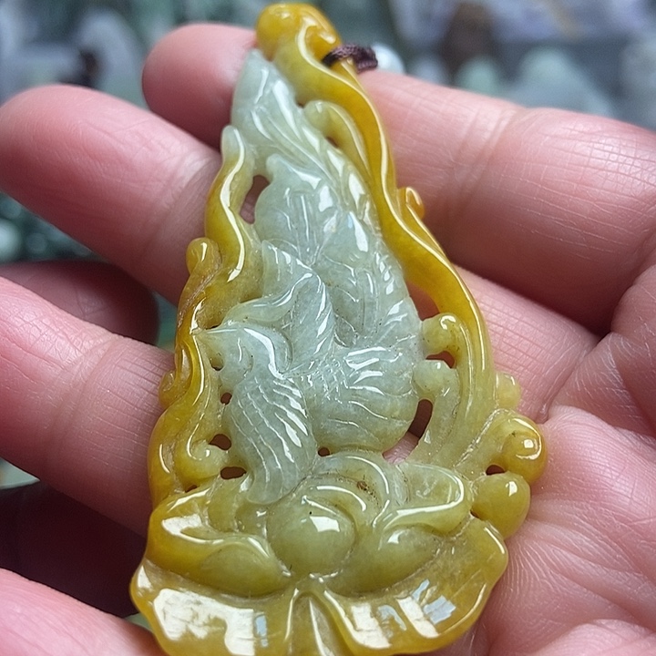 翡翠吊坠(不含链)未镶嵌