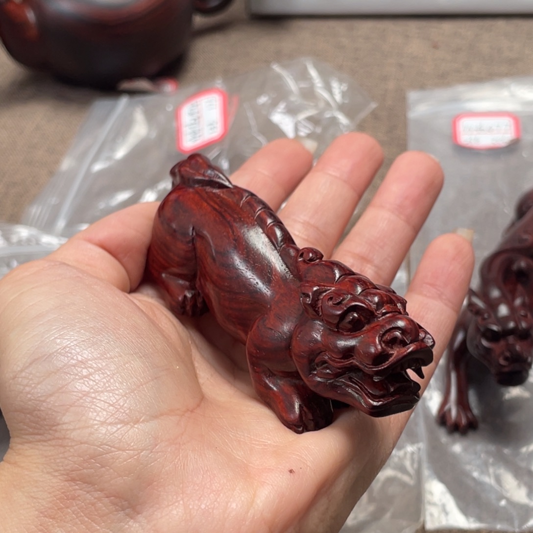 忧***枣檀香紫檀（小叶紫檀）貔貅