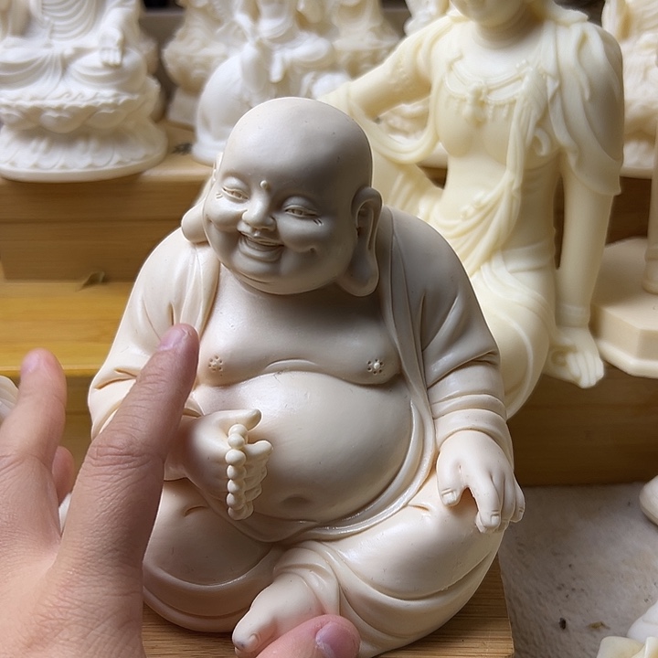 娃***娃藤弥勒14公分摆件➕送底座