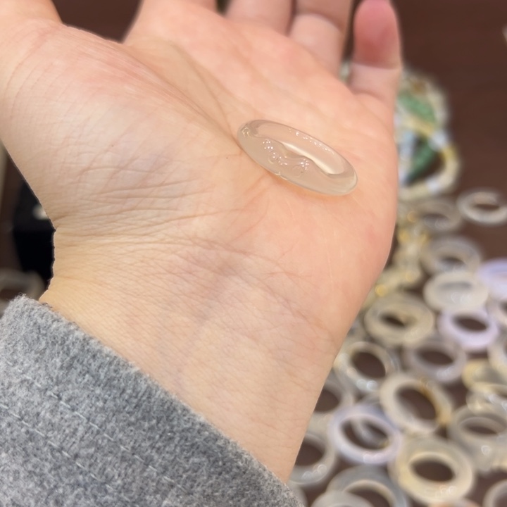 玛瑙/玉髓合金戒指29港18