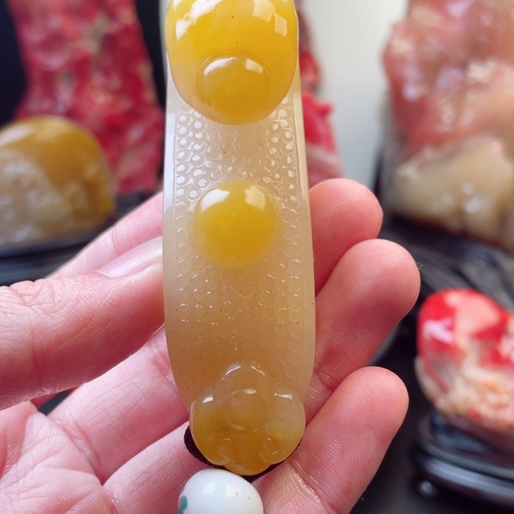 寿山石结晶地芙蓉