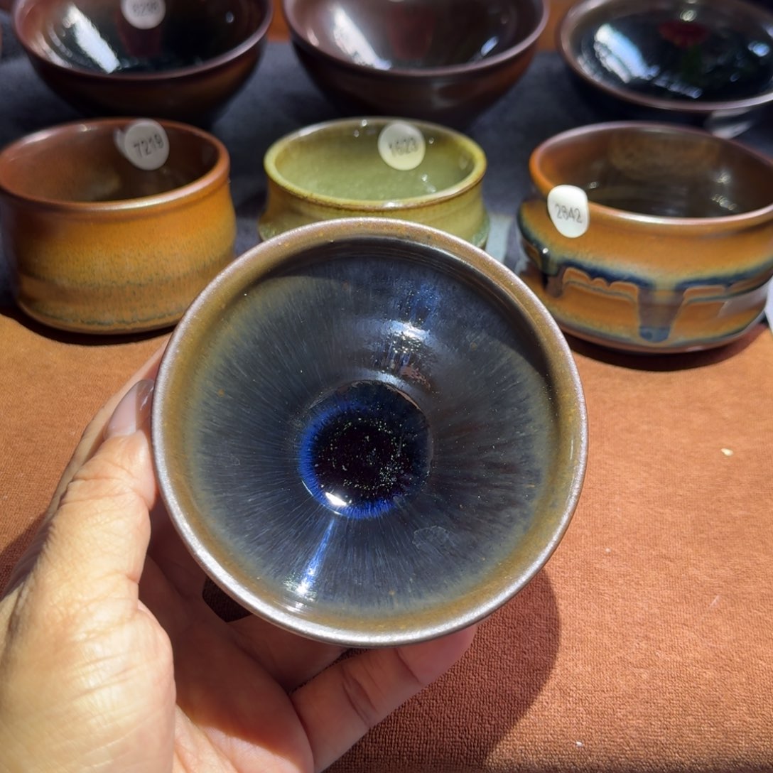 茶盏秋罗龙窑柴烧原矿传统手工茶盏