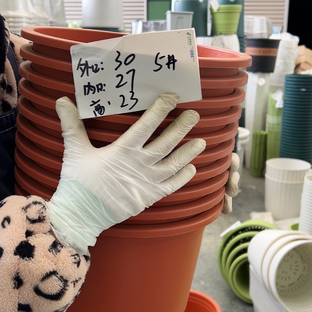 瑕疵矮胖5#红色10个无托