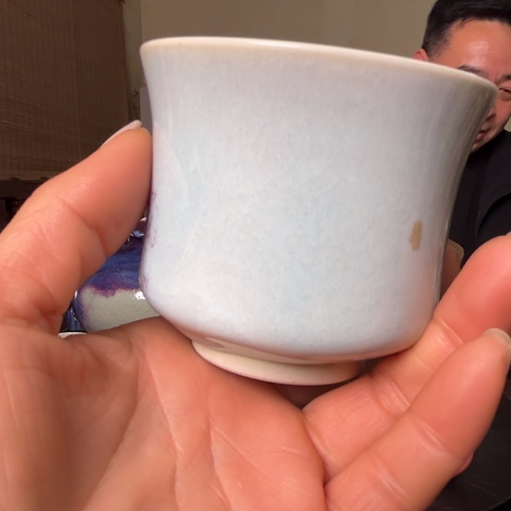 竹***天瓷片牛家钧窑牛自恒老师钧瓷