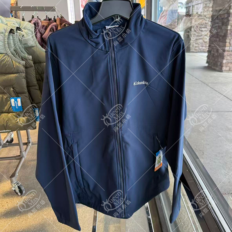 COLUMBIA/哥伦比亚 男款全拉链立领软壳衣2143371-464