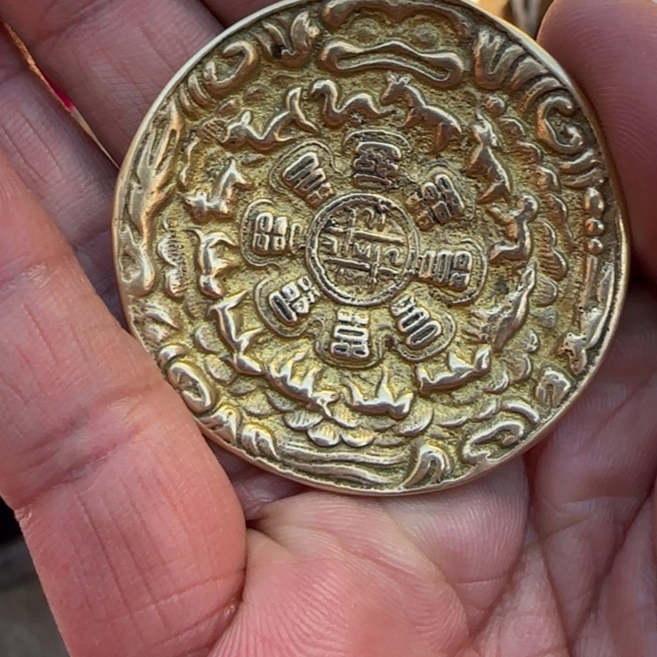 铜铁合金类藏地拾遗藏区九宫