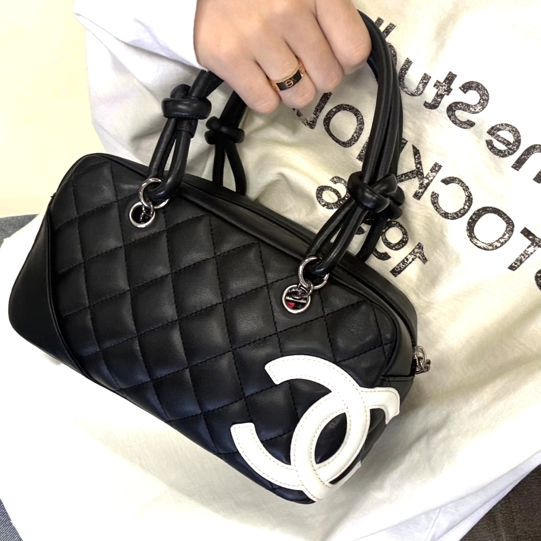 99新 Chanel/香奈儿 康鹏保龄球mini（定金链接）