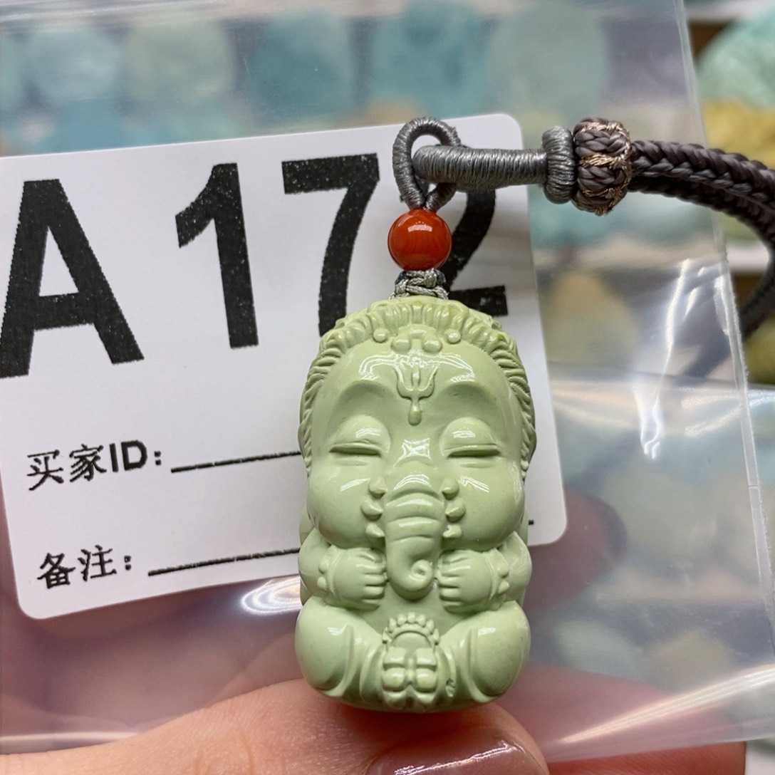 绿松石绿松石配饰定制未镶嵌