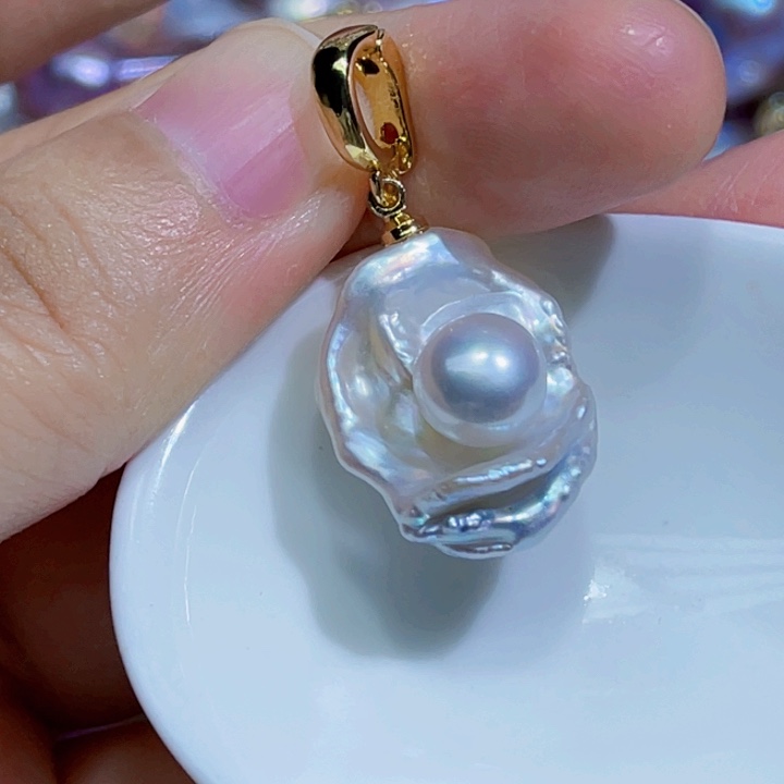 颈饰未镶嵌淡水珍珠