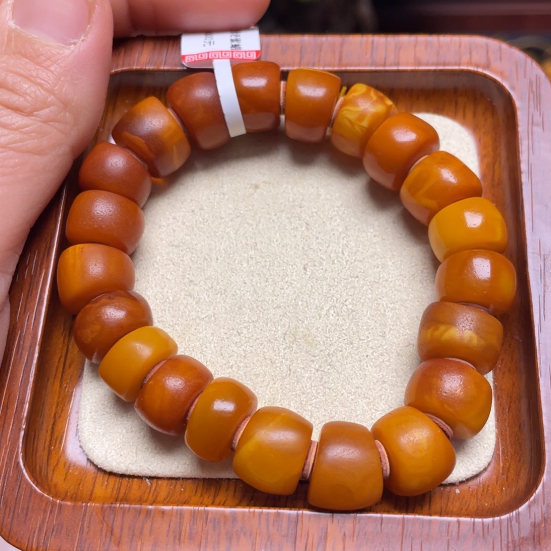蜜蜡手链未镶嵌手串