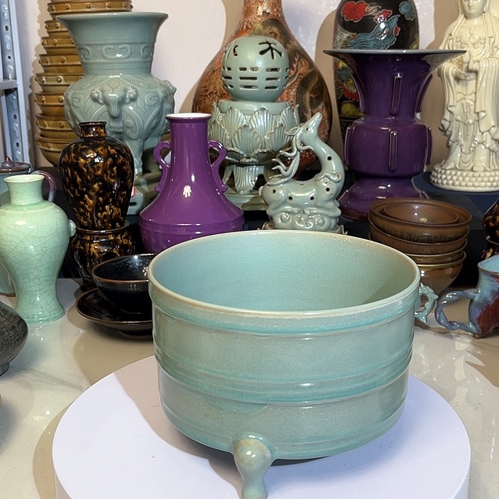 瓷片摆件摆件摆件