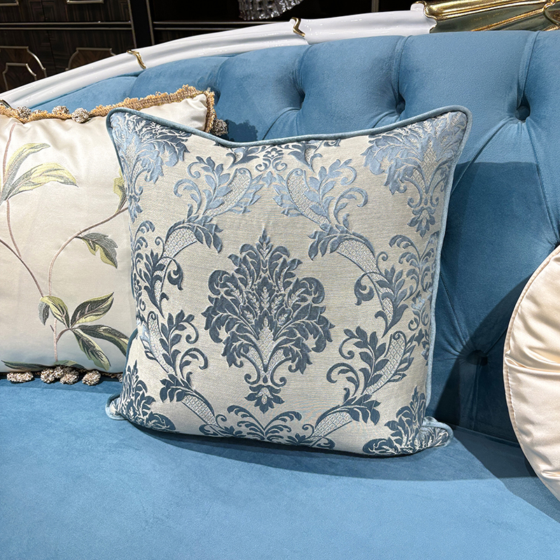 法式抱枕 欧式刺绣布艺抱枕 宫廷奢华别墅沙发抱枕腰枕