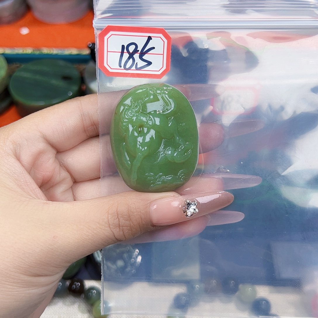 和田玉珠宝半成品未镶嵌