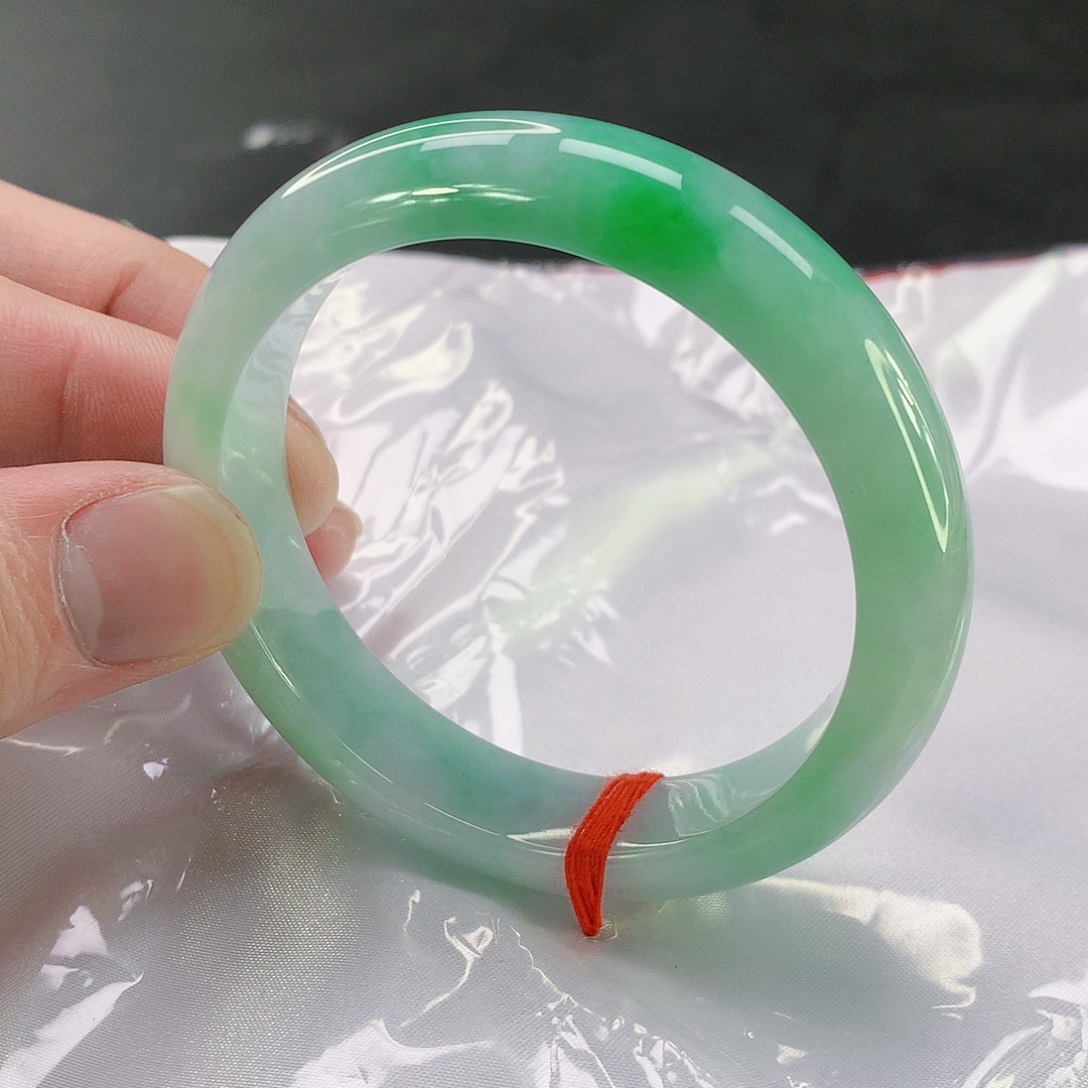 翡翠手镯未镶嵌808缅甸天然翡翠A货