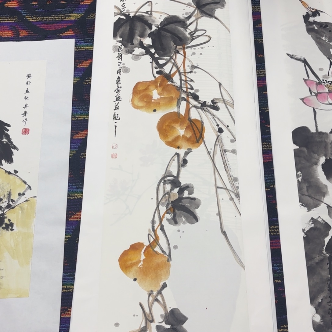 国画国画老师作品刘