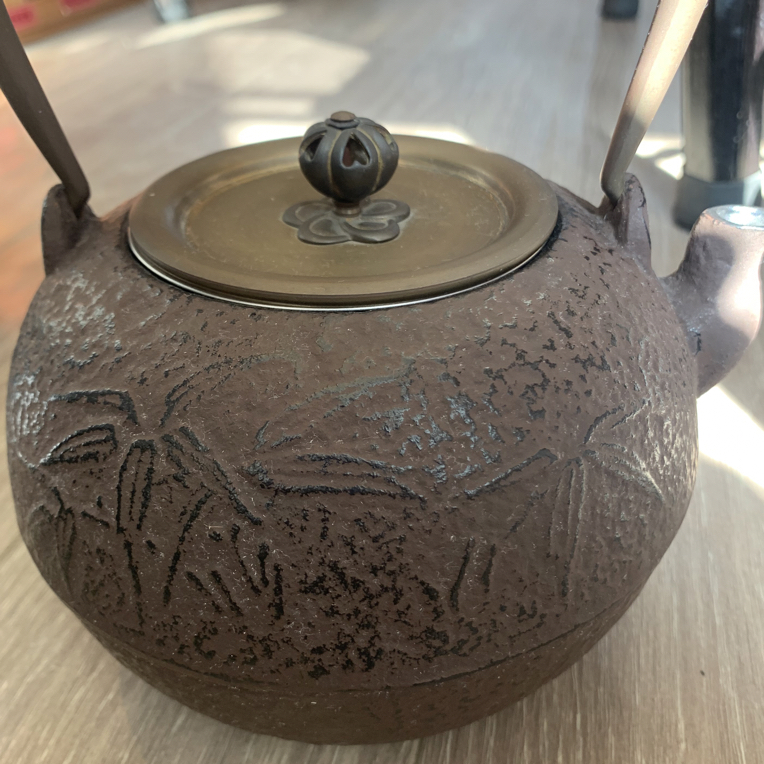 铁壶，提梁壶，铸铁