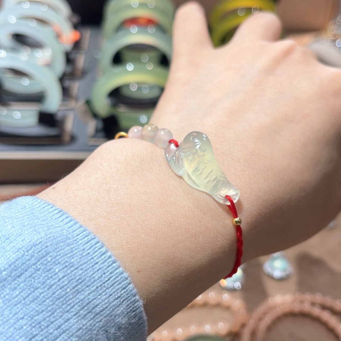 岫玉手镯未镶嵌手镯