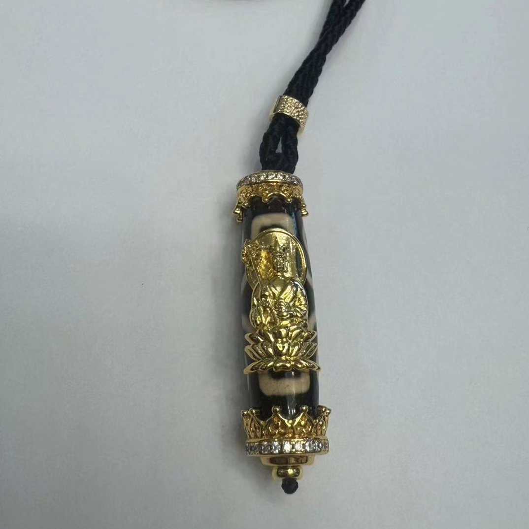 非金属珐琅吊坠 【玖易阁】“定海神针•地老师”吊坠