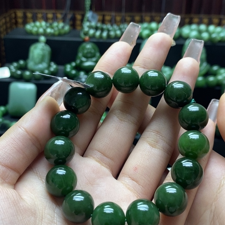 和田玉手串未镶嵌