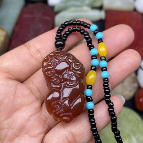 玛瑙/玉髓未镶嵌颈饰103