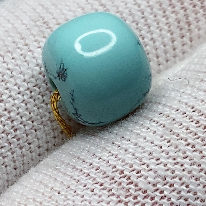 绿松石未镶嵌天然原矿 地大质检