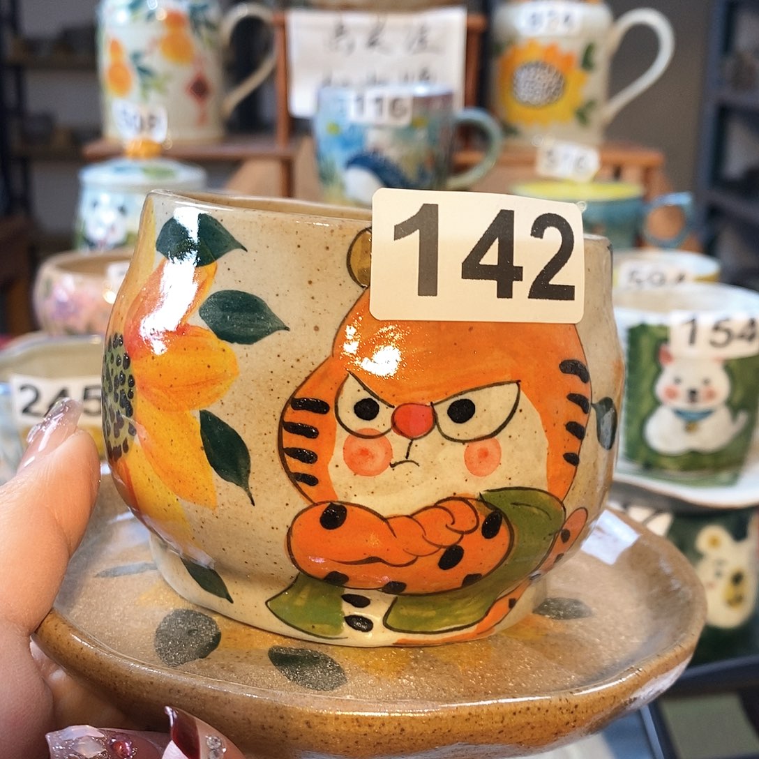 杯景德镇陶瓷手工