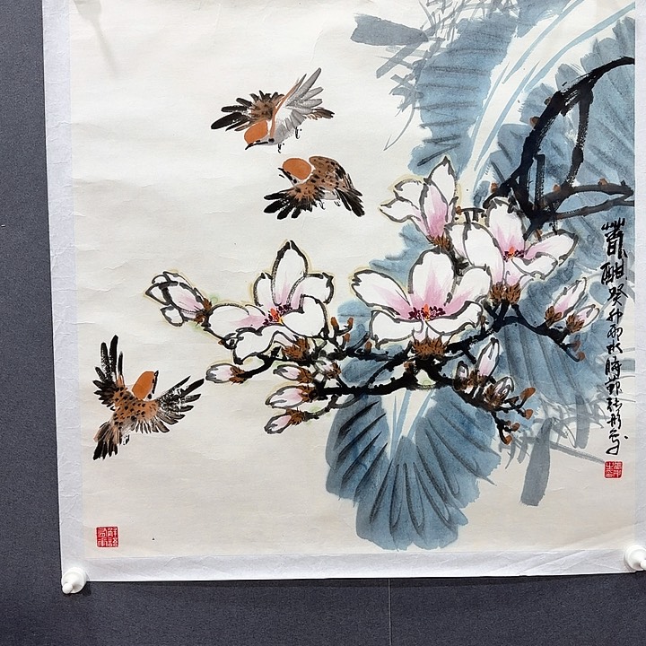 国画秋*张老师国画作品4平尺