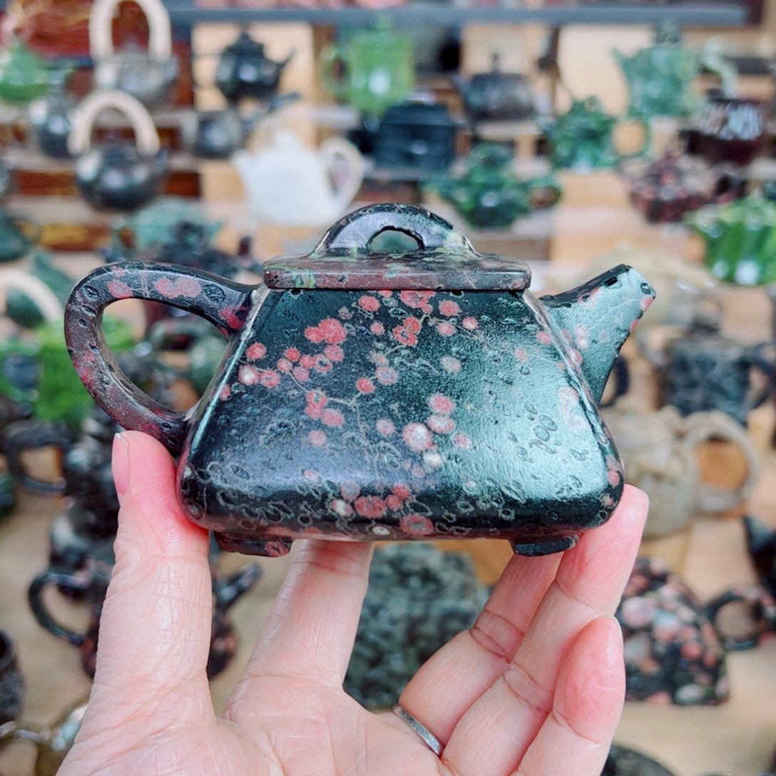 茶空间系列天然石材大*堂